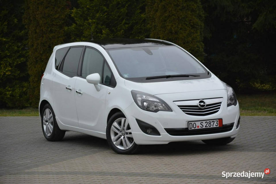 Opel Meriva Innovation Brązowe Skóry Kolorowa gniazdo USB Ostrów Mazowiecka