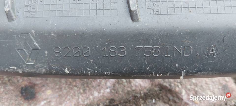 Ślizg zderzaka lewy prawy Renault Scenic ll Szczecin
