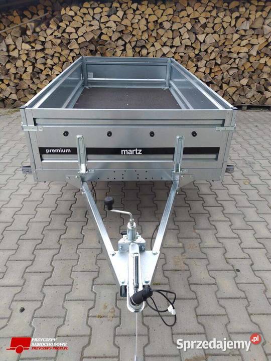 Lekka przyczepa wym 264x126x40 jednoosiowa Lublin sprzedam
