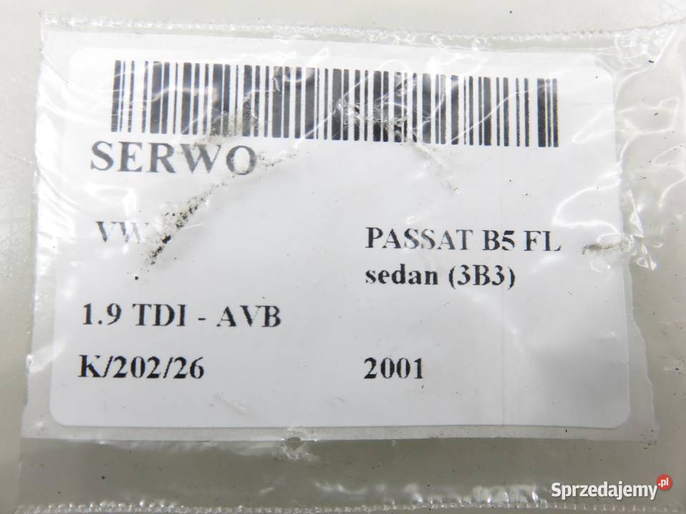 SERWO VW PASSAT B5 FL 19 TDI 4B3612105A