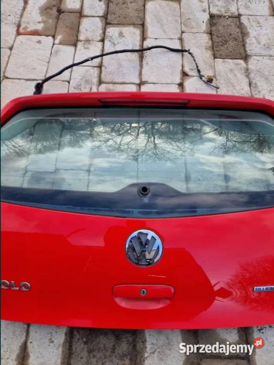 Vw polo 9n Lift klapa bagażnika z lotką spoiler Złotoryja