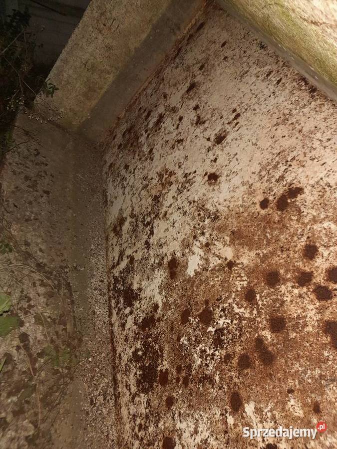 Zbiornik pojemnik na wapno zaprawę metalowy śląskie