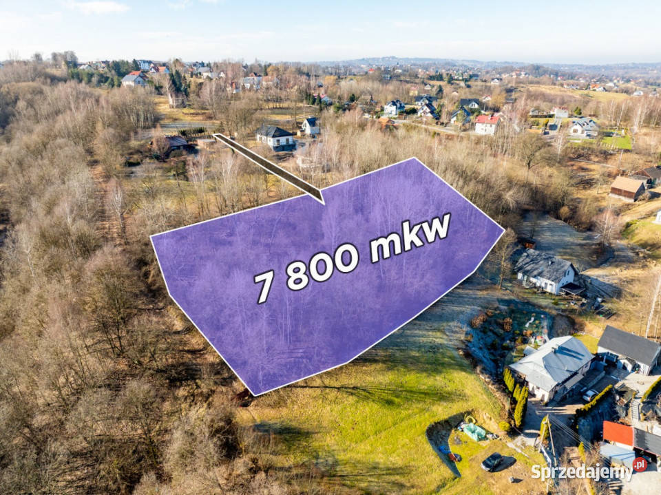 Golkowice działka budowlana 7800m2