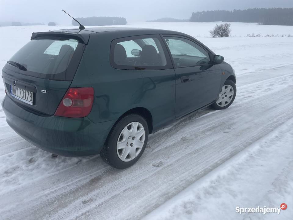 Honda Civic 14Benzyna 90 Klima Zdrowa 2003r Rutki-Kossaki
