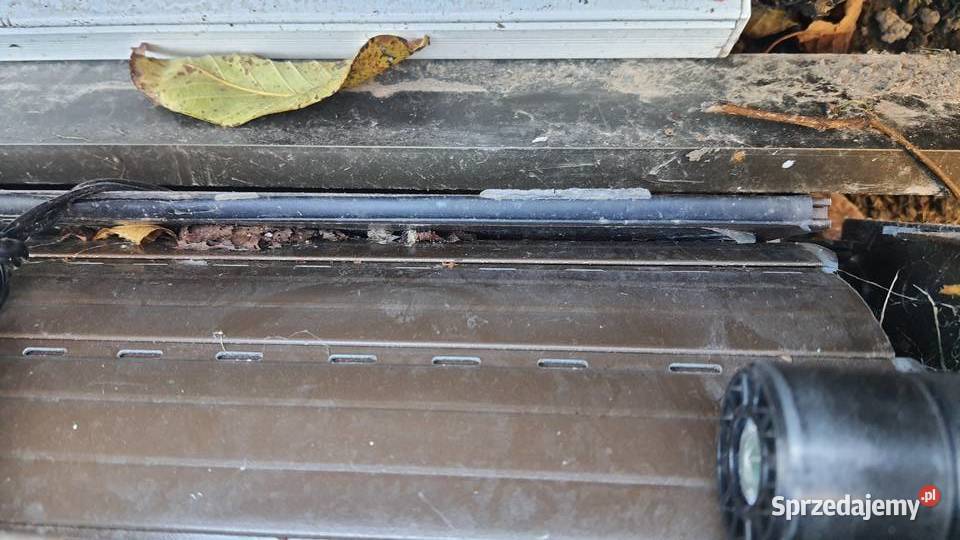 Brama bramy rolety zwijane aluminiowe 4 masywne Lublin