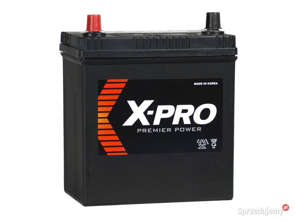 Akumulator XPRO 38Ah 340A EN Japan Lewy Plus osobowe Iłża sprzedam