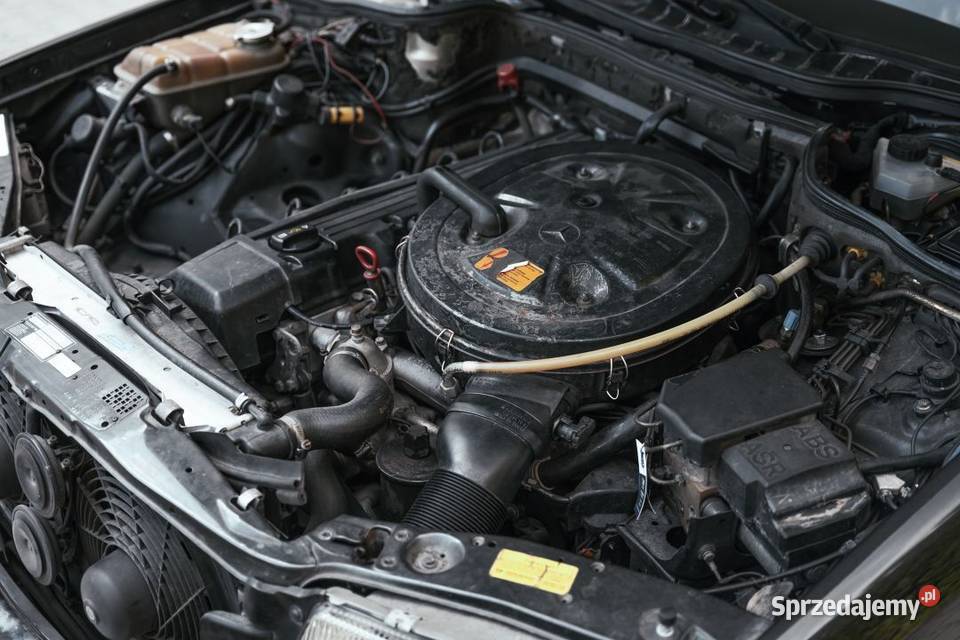 Rarytas Mercedes W126 300SE 1990 r wielkopolskie Poznań