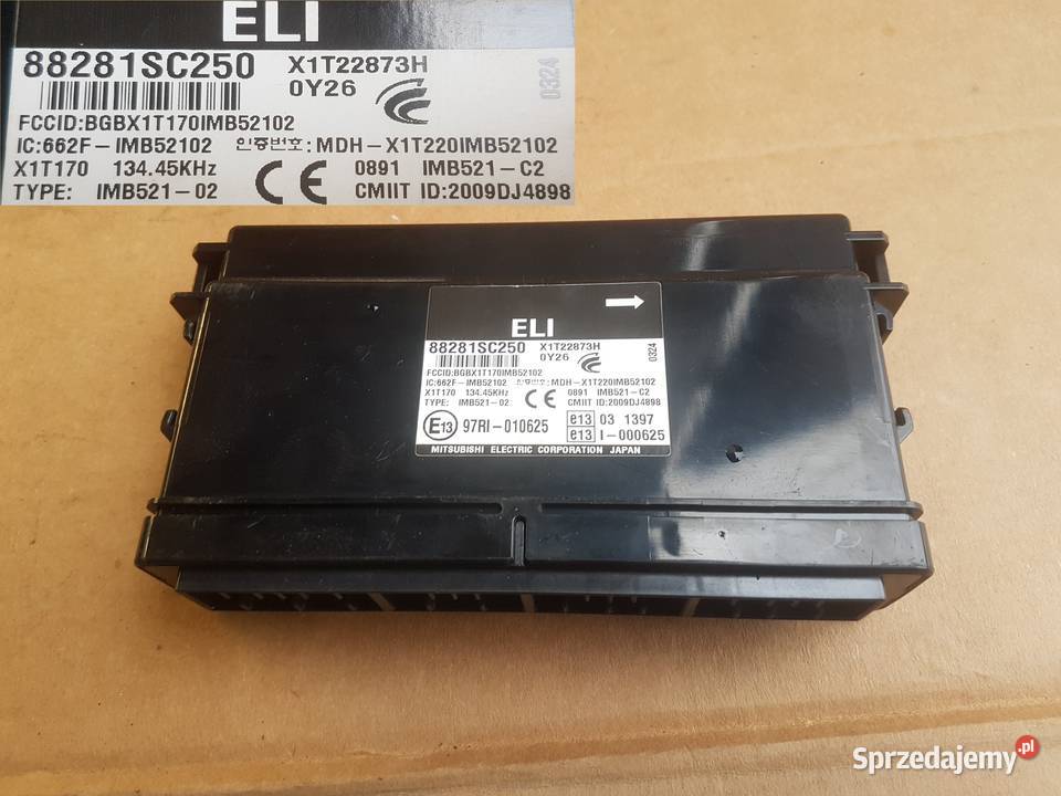 Subaru Forester SH III LIFT Euro 5 20d zestaw