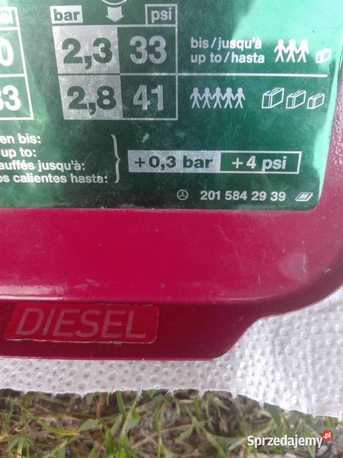 klapka wlewu paliwa mercedes w 202 DIESEL osobowe Chełmno