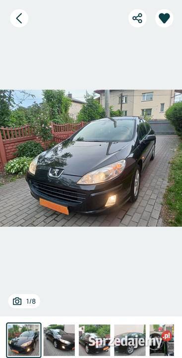 OkazjaPeugeot 407 20 bg 2007 nieuszkodzony podkarpackie Nisko sprzedam