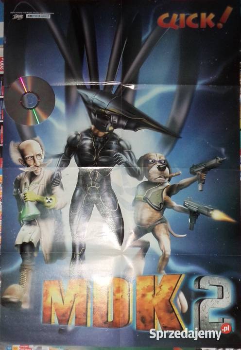 2 game posters MDK Martian Gothic Icewind Dale Rzeszów
