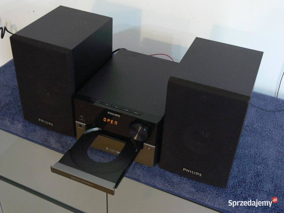 Wieża Philips z kol CD BT USB mp3 AUX WYSYŁKA Jasło sprzedam