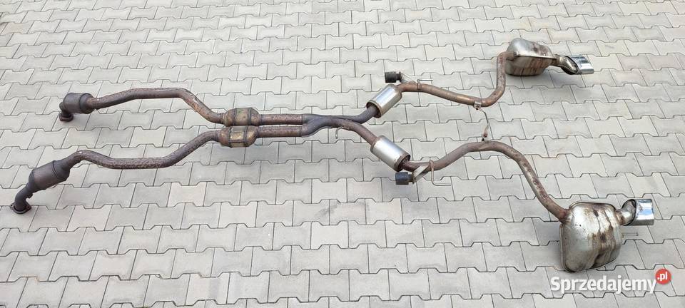 MERCEDES SL R230 WYDECH TŁUMIK KATALIZATOR V6