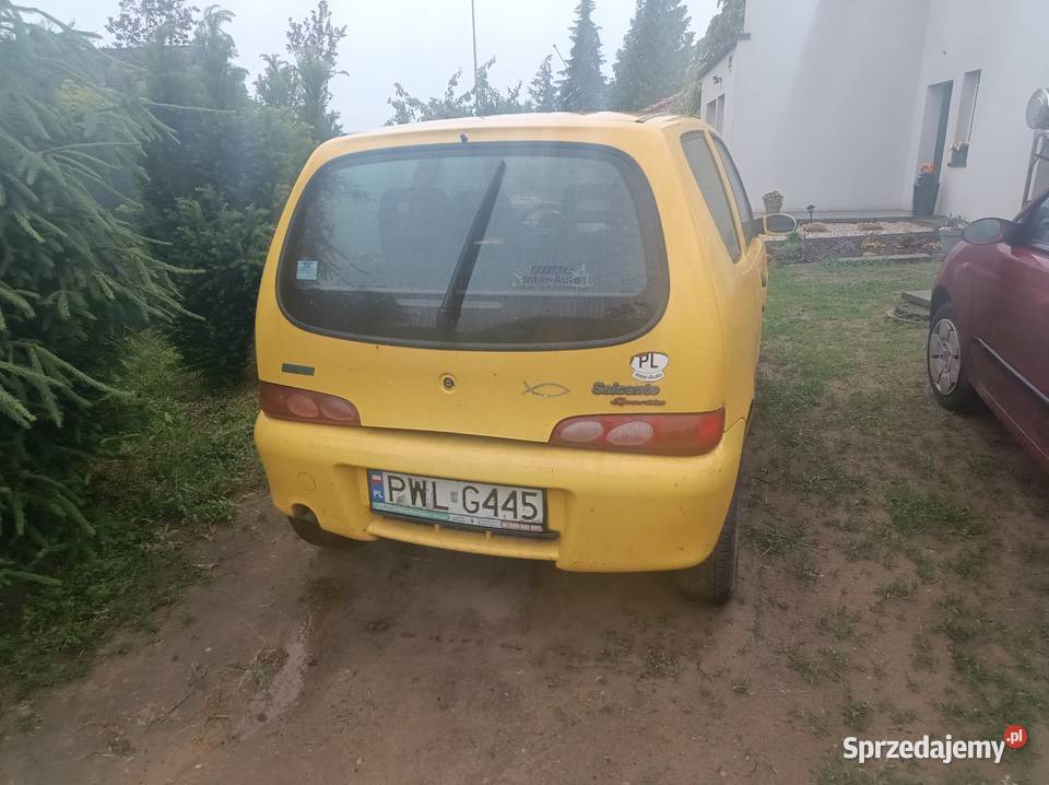Fiat Seicento sporting w całości Poznań tanie