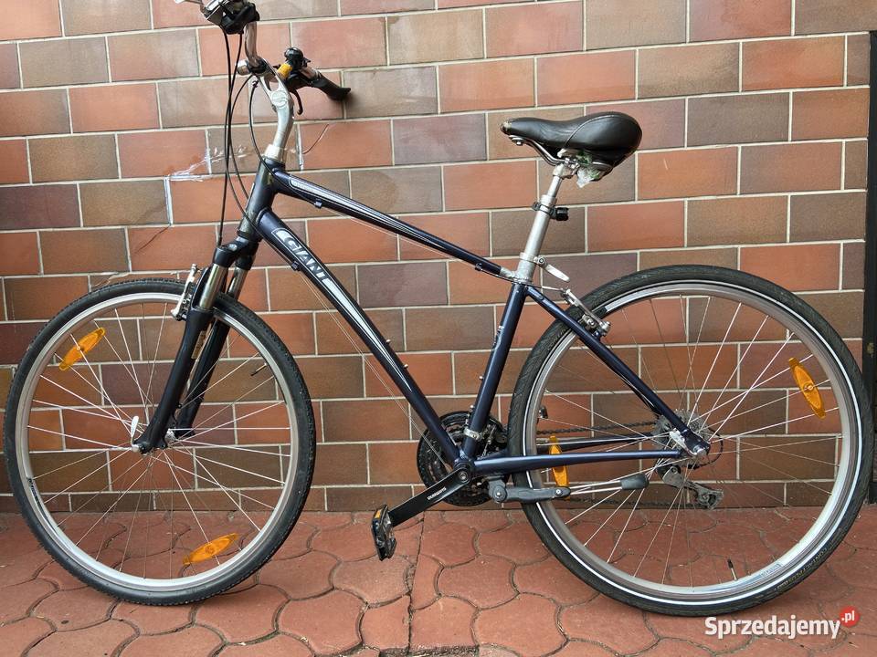 Rower Trekkingowy Giant kolor grafitowy śląskie Częstochowa sprzedam