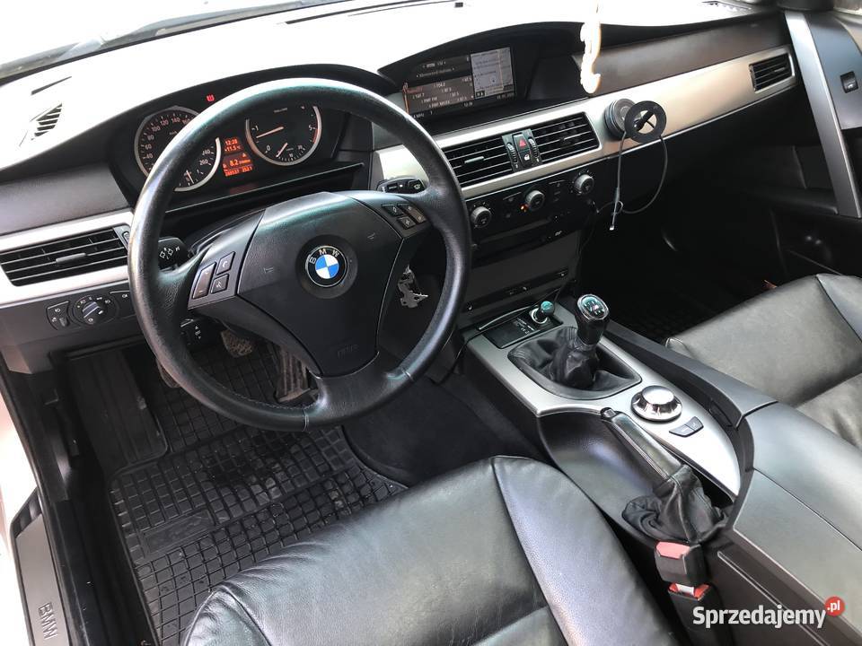 BMW E61Panorama 525D Rok produkcji 2005 Seria 5 Radomsko