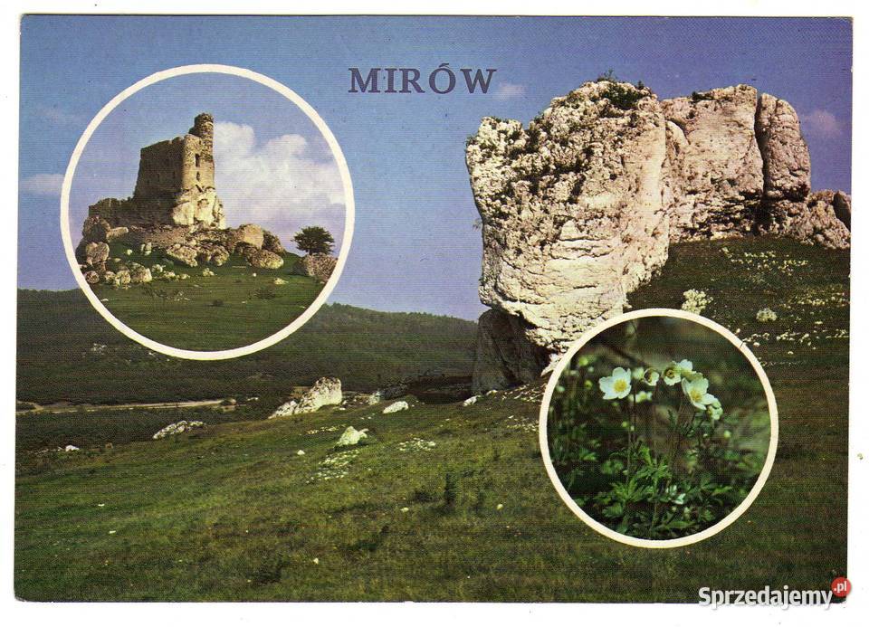 MIRÓW RUINY ZAMKU świętokrzyskie Krynki sprzedam