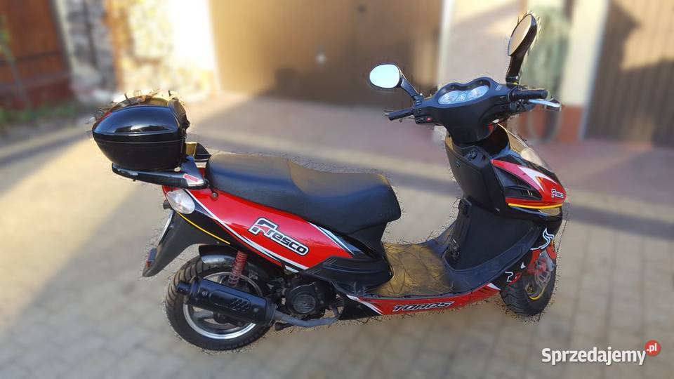 Sprzedam skuter TOROS FRESCO 50 3 72 3 czerwony Pozostałe Warszawa