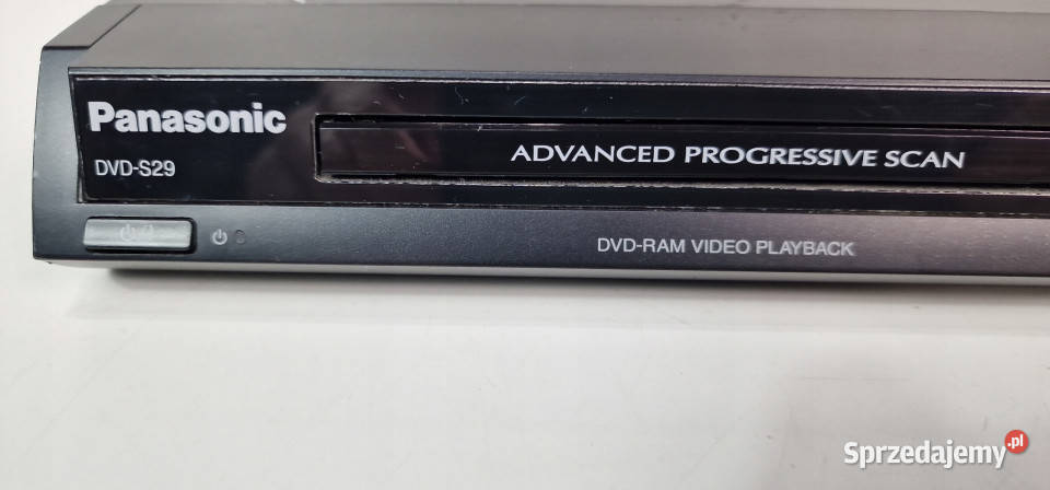 Panasonic CD DVD odtwarzacz DVD S 29 DVDS29 Międzychód sprzedam