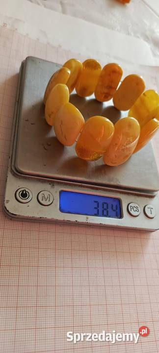 Bransoletka Bursztyn Vintage Białystok