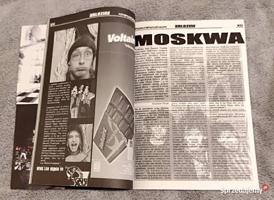 Arlezine 5 JesieńZima 20022003 Fanzine punk Rybnik