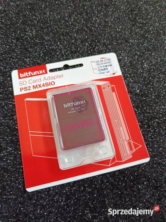 MX4SIO 2 microSD nowy czerwony PlayStation 2 Pruszków