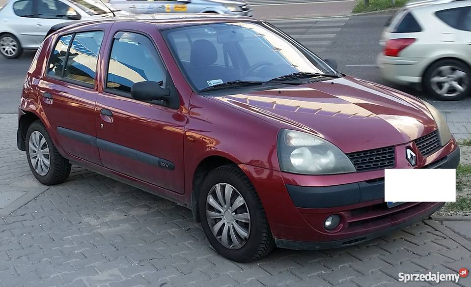 Renault CLIO II 1.2 75KM 16V 2002 r. uszkodzony Kraków