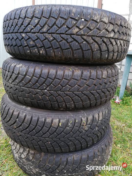 4 opony zimowe 19570R15 97S sprzedam