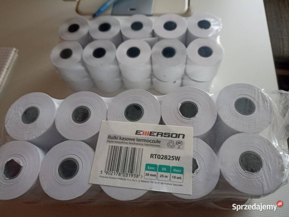 Rolki termoczułe do kasy fiskalnej szerokość 28 Białystok