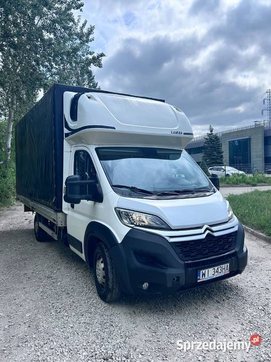 Citroen Jumper 20 163 Plandeka 10EP Kabina nieuszkodzony Warszawa