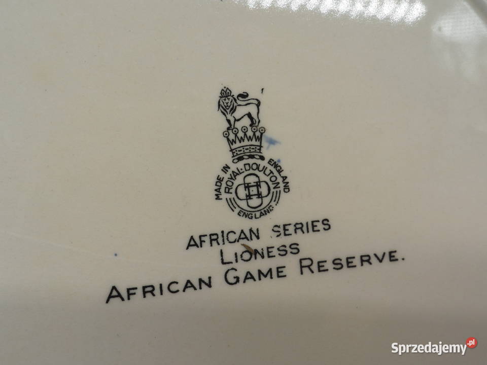 Royal Doulton African Series Talerz