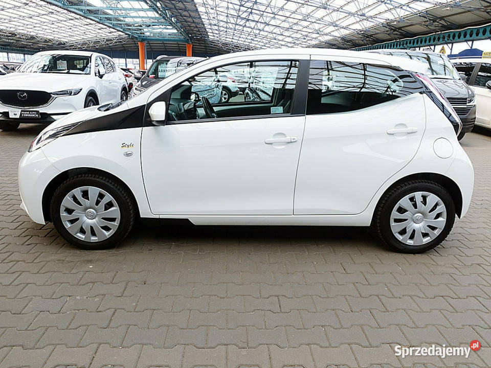 Toyota Aygo 48 5Drzwi LEDTempomat GWARANCJA 1WŁ 4/5 śląskie Mysłowice