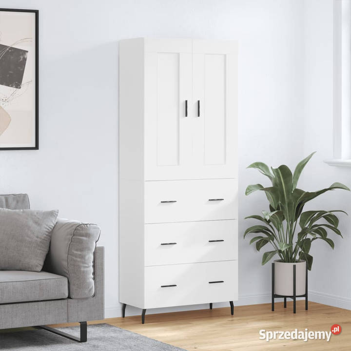 Witrynka biała 695x34x180 materiał mazowieckie Warszawa