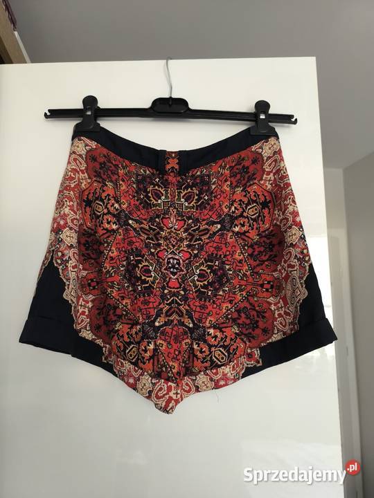 Krótkie spodenki Topshop brązowy/beżowy lubelskie