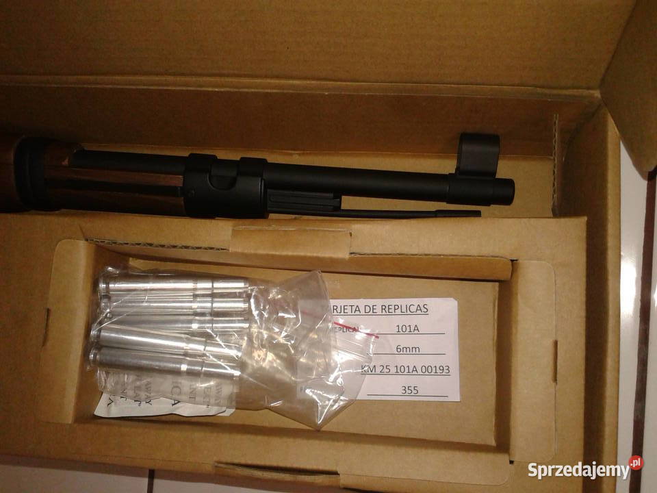 Replika ASG Mauser 98K sprężynowygwarancja wielkopolskie Skiereszewo