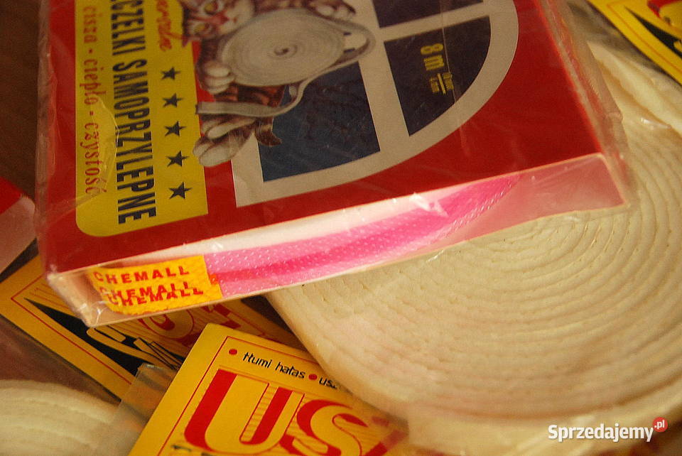 likwidacja sklepu uszczelka do okien drzwi rolka Warszawa