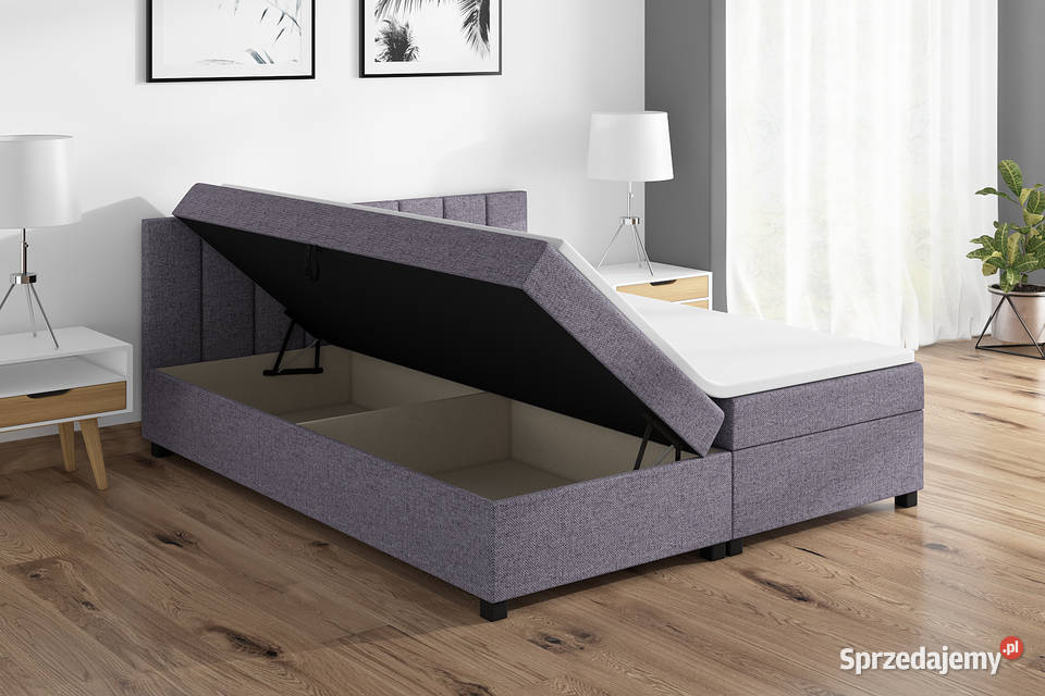 Tapczan Dwuosobowy 140x195 Łóżko z pojemnikiem dolnośląskie Wrocław