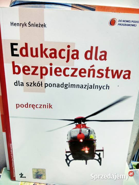 Edukacja bezpieczeństwa żak nowe książki mazowieckie Warszawa sprzedam