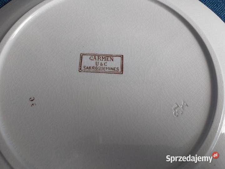 Talerz płaski 4 Sarreguemines Skwierzyna