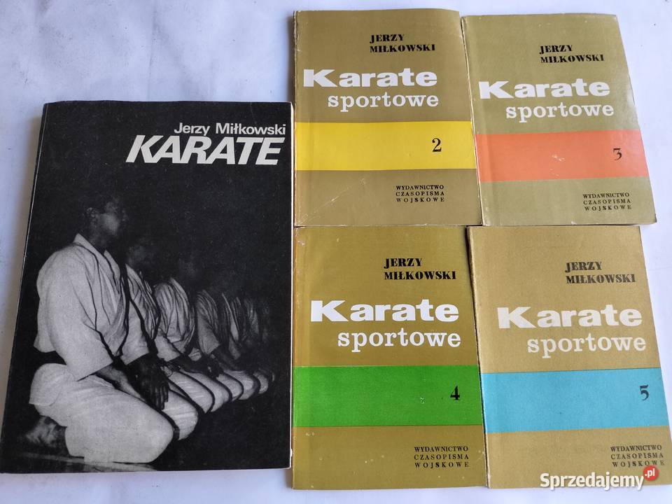 Karate Jerzy Miłkowski i Karate sportowe część miękka Gdynia sprzedam
