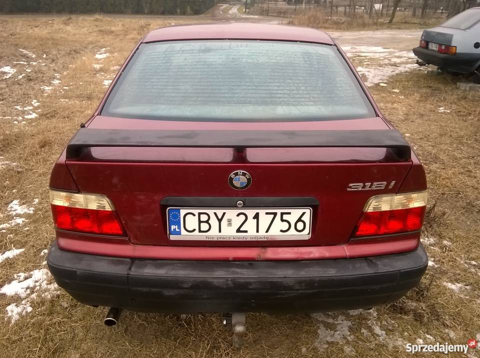BMW 318 18 Benzyna LPG Sedan / Limuzyna kujawsko-pomorskie Czarże