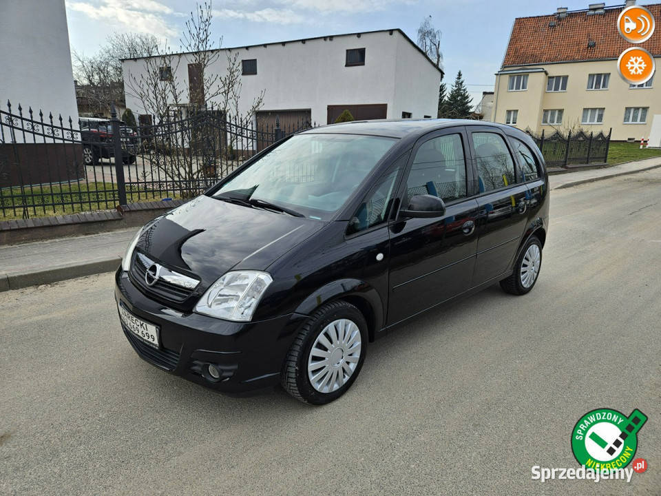 Opel Meriva Opłacona Zdrowa Zadbana Klima garażowany Kisielice