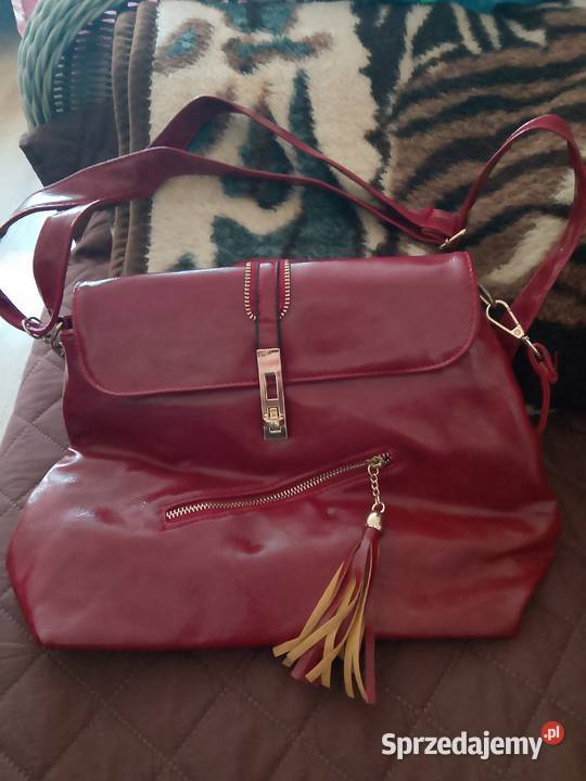 Torebka damska skórzana może być też jako plecak Sandomierz