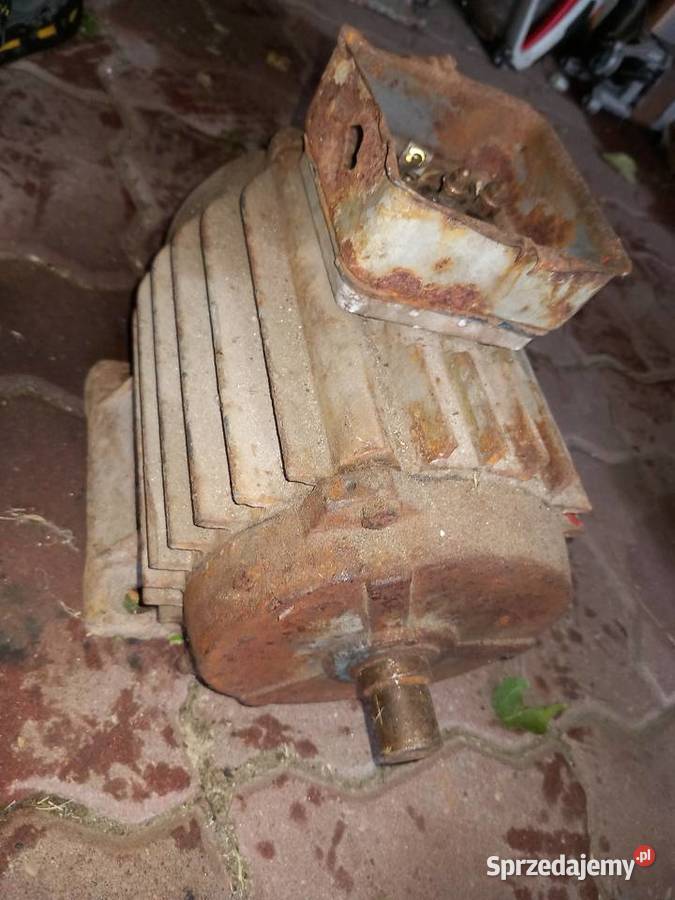 Silnik 3 kw 3 fazowy Krze Duże sprzedam