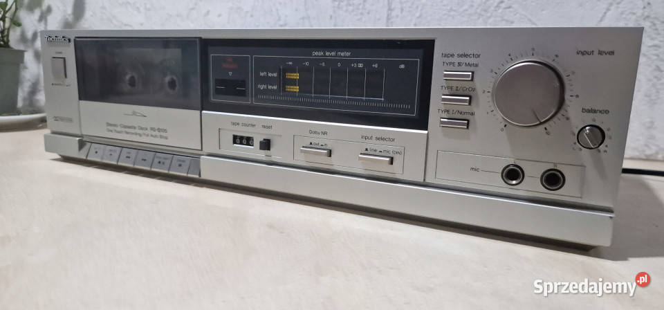 Magnetofon Technics RSB105 Casette deck Międzychód sprzedam