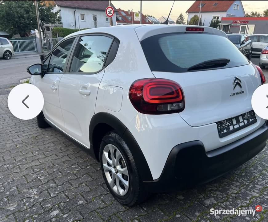 Citroen c3 12 benz 2020 Super stan z Niemiec czujnik zmierzchu Jelenia Góra