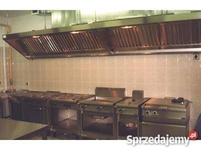 Okap gastronomiczny 1500x700x400 mm mazowieckie Warszawa