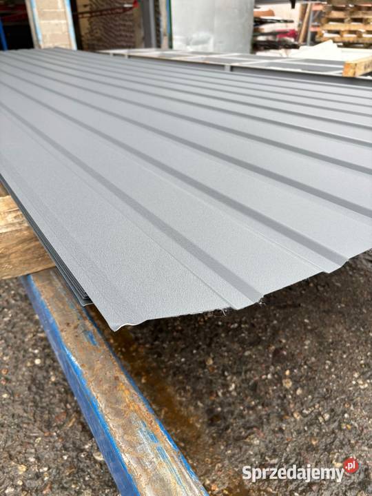 Blacha trapezowa T8 7016 Mat blacha na ściany Kutno