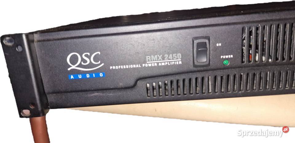 Qsc RMX2450 Wzmacniacze i pokrewne Żary