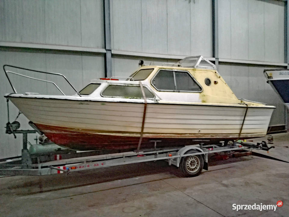 Kabinowa Łódk na ryby 67m dłg w remoncie